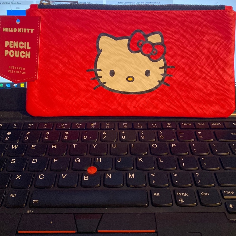 BNWT Hello Kitty Pencil Pouch